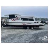 Kings Craft 40' Houseboat w/ Twin 60HP Outboards
