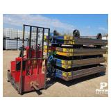 (8) Airport Cargo Carts & (1)Tug (Battery Powered)