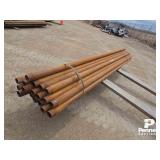 (19) Diamond Drilling Rods / Livestock Fence Pipe