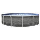 21' Round Narwhal Resin Pool w/ 52' Wall & Liner