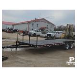 24' Homemade Flatdeck Trailer T/A