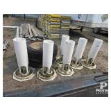 Chicken Feeders & Roll of Chainlink Wire Fence