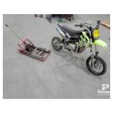 2022 Thumpstar TDX-110F Motorcycle & Jack
