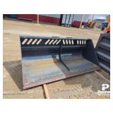 84' TMG Skid Steer Q/C Snow Bucket