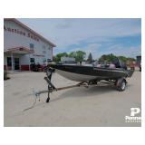 Aluminum 16ft Bass Boat w/ 115HP 4 Stroke,Trailer