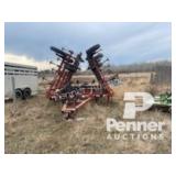 Case IH Cultivator w/ Tandem Outriggers & Harrows