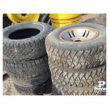 (4)LT236_75R15 Tires & (4) Misc.