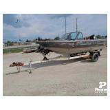 Harbercraft 18ft Alum Boat c/w 75HP Mercury O/B