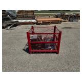 *OS Red Cage Bin