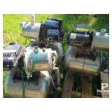 (3) Grundfos Shallow Well Pumps w/ Pressure Tanks