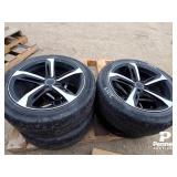 (4) 235/45R18 Tires & Rims 4x114.3