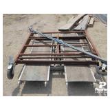 Scaffolding with Planks & Wheels