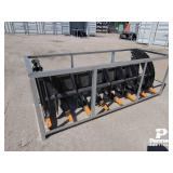 78' Greatbear Skid Steer Q/C Root Grapple Rake