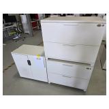 *OS Three Storage Cabinets