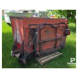8' Skid Steer Q/C Sawdust Bedding Machine