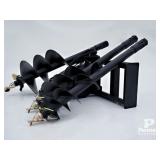 9',12',18' Greatbear Skid Steer Q/C Auger