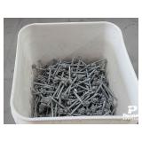 Bucket of 3' Grey Self Tapping Sheet Metal Screws