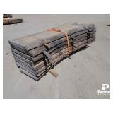 Qty. of 7'x2.5'x23' Elm Live Edge Slabs (Dry)