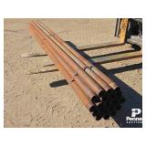 (15) Diamond Drilling Rods / Livestock Fence Pipe