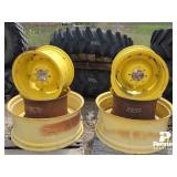 (2) JD 38in Rims & (2) 24in X15in Rims