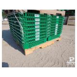 (32) Stackable Plastic Storage Trays