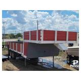 1989 18' Vanguard Flatdeck Trailer T/A