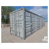 40' 4-Door Open Side Shipping Container