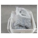 (2000) 1 1/2' Sheet Metal Screws Ash Grey