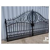 Greatbear Dual Swing Wrought Iron Gate for Drivewa
