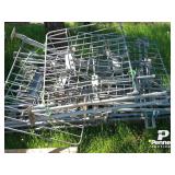 (10) Galvanized Calf Pen Gates
