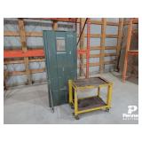 Work Cart on Wheels & Welding Shield / Stand