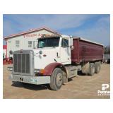 1993 Peterbilt 378 Grain Truck T/A c/w 19ft B&H
