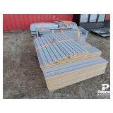 50' Gondola Shelving w/ Slat-Wall