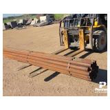 (19) Diamond Drilling Rods / Livestock Fence Pipe