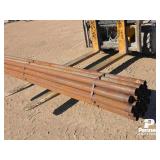 (19) Diamond Drilling Rods / Livestock Fence Pipe