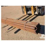 (19) Diamond Drilling Rods / Livestock Fence Pipe