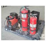 Power Fist Welder w/ Helmet & Fire Extinguishers