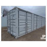 40' 4-Door Shipping Container