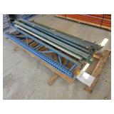 *OS Misc Blue Pallet Racking, Includes Vertical Po