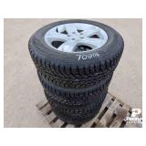225/65R17 Hankook RSV Studded Winter Tire & Rim