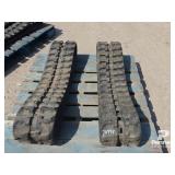 Set of Mini Ex / Mini Skidsteer Tracks 230x72Cx32
