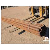 (19) Diamond Drilling Rods / Livestock Fence Pipe