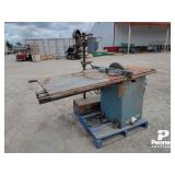 Large Table Saw & Drill Press
