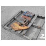 (4) Tractor Suitcase Weights