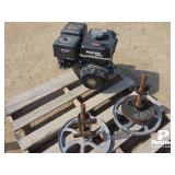 420cc Gas Engine w/ Saw Mill Pulleys