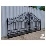 Greatbear Dual Swing Wrought Iron Gate for Drivewa