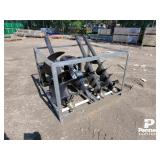 AT-AUG-3B Skid Steer Q/C Auger