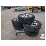 (5) 275/70R18 Radar Renegade Tires & Jeep Rims