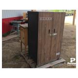 (3) Metal Storage Cabinets