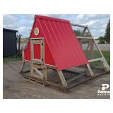 8ftX12ft Chicken Coop / Hutch w/ Nesting Boxes